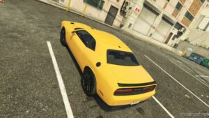 GTA 5 Dodge Vehicle Mod: Challenger SRT Hellcat (Image #3)