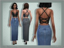 Sims 4 Female Clothes Mod: SKY SET (Featured)