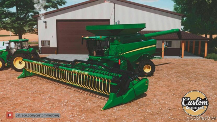 FS22 John Deere Combine Mod: S600 + FD600 Series (Featured)