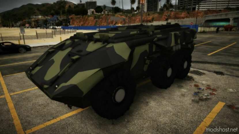 GTA 5 Vehicle Mod: Lazar 3 Serbian Woodland (Featured)