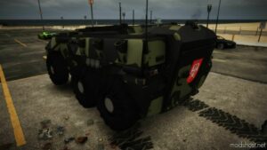 GTA 5 Vehicle Mod: Lazar 3 Serbian Woodland (Image #2)