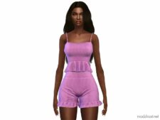 Sims 4 Adult Clothes Mod: Britney Pijama (Image #2)