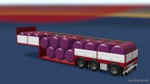 ETS2 Mod: Wells Flatbed Trailer 1.48.5 (Image #2)