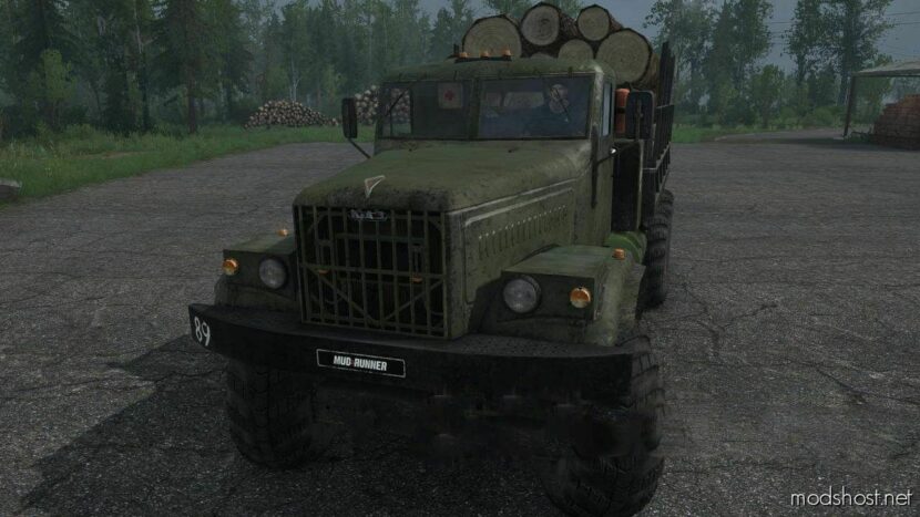 MudRunner Truck Mod: C-255 Basic Model To Replace The Final Version (Featured)