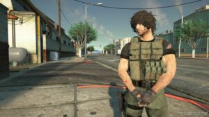 GTA 5 Player Mod: Resident Evil 3 Remake – Carlos Oliveira Add-On PED (Image #2)