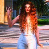 GTA 5 Player Mod: Isabel Hair For MP Female (Image #2)