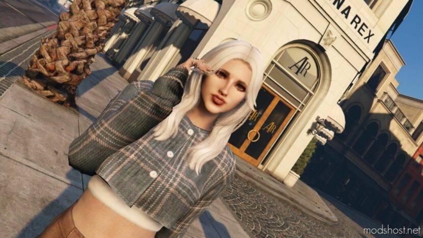 GTA 5 Player Mod: Maddie Hairstyle For MP Female (Featured)