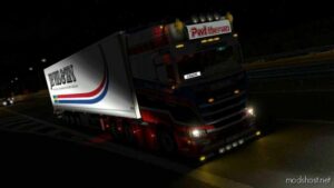 ETS2 Scania Truck Mod: S500 PWT Stessens + JP VIS Trailer V5.0 1.48 (Image #2)