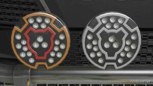 ETS2 Part Mod: Strands LED Freedom Worklight BAR V2.0 1.48 (Image #2)