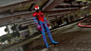 GTA 5 Player Mod: Spider Man-Carnage Add-On PED (Image #2)