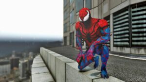 GTA 5 Player Mod: Spider Man-Carnage Add-On PED (Image #5)