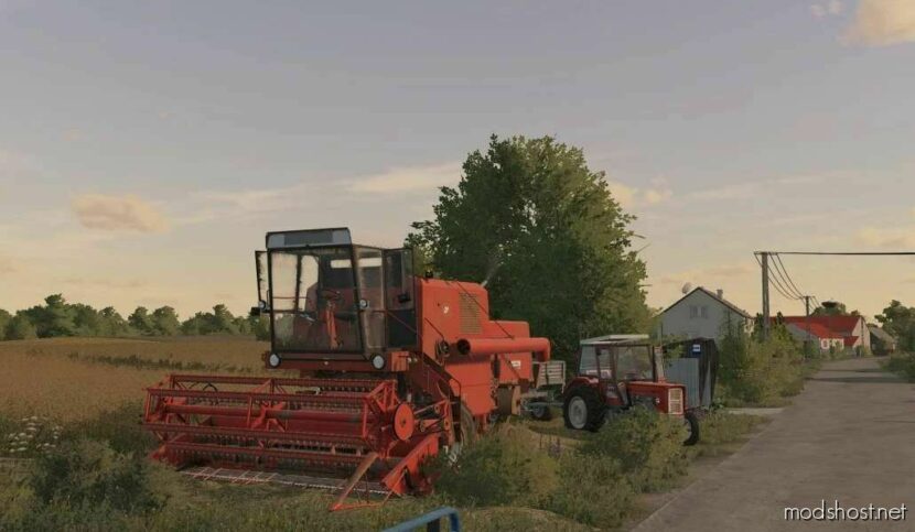 FS22 Bizon Combine Mod: Z-056 (Featured)