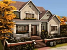 Sims 4 Mod: Cozy Autumnal House No CC (Image #2)