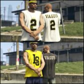 GTA 5 Player Mod: Muscle Shirts For MP Males (Image #3)