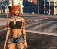 GTA 5 Player Mod: Clarice Add-On PED V4.0 (Image #3)