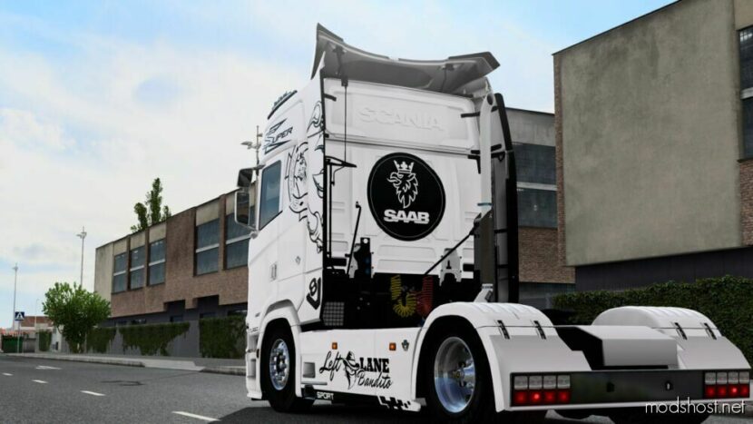 ETS2 Scania Mod: NG Vabis Skin V8 (Featured)