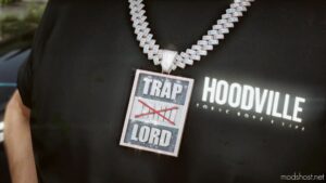 GTA 5 Player Mod: Trap Lord Chain For MP Male (Image #2)