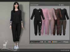 Sims 4 Adult Clothes Mod: Outfit Hauyna (Featured)