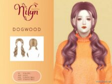 Sims 4 Female Mod: Dogwood Hair (Featured)