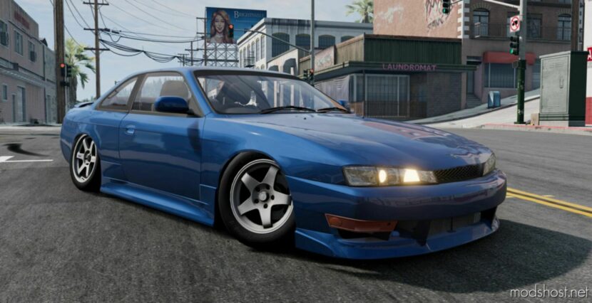 BeamNG Nissan Car Mod: Silvia 200SX (S14) V2.0 0.30 (Featured)