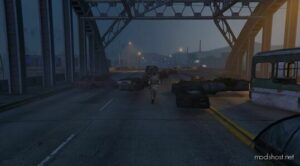 GTA 5 Mod: Apocalyptic Abandoned Bridge Mapeditor (Image #4)