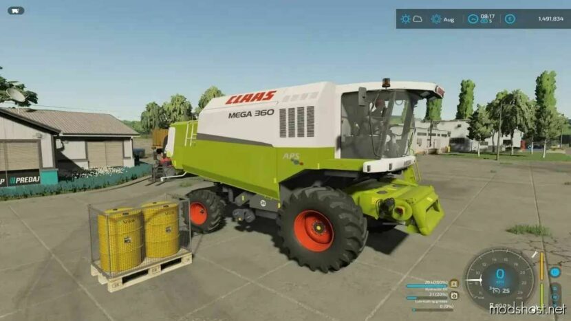 FS22 Claas Combine Mod: Mega Pack V1.0.2 (Featured)