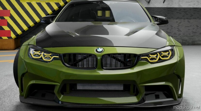 BeamNG BMW Car Mod: M4 2020 V1.1 0.30 (Featured)