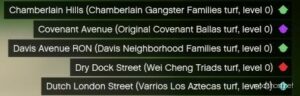 GTA 5 Script Mod: True Lore LOS Santos – Gang And Turf Config V1.1 (Image #2)