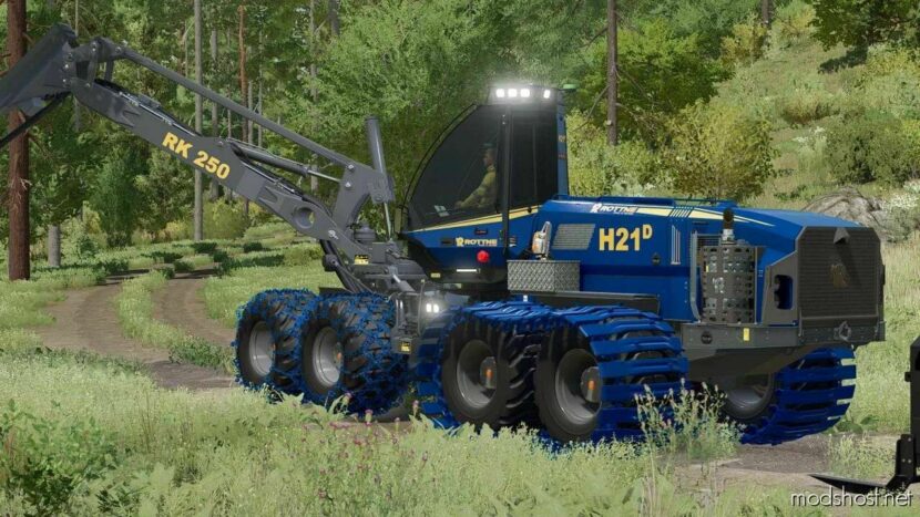 FS22 Mod: Rottne H21D V2.0 (Featured)