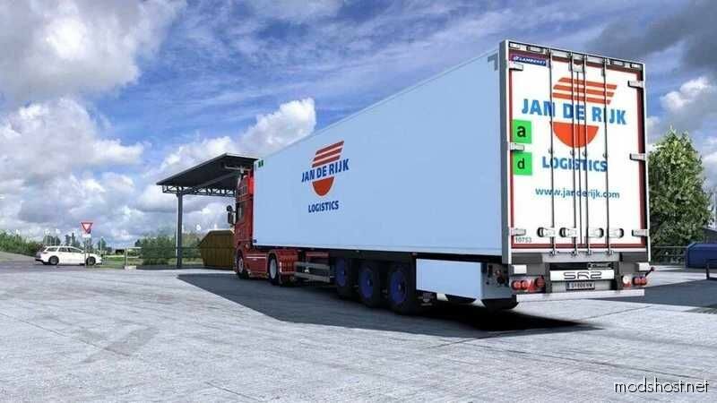 ETS2 Mod: Lamberet SR2 Trailer V2.6 1.48.5 (Featured)