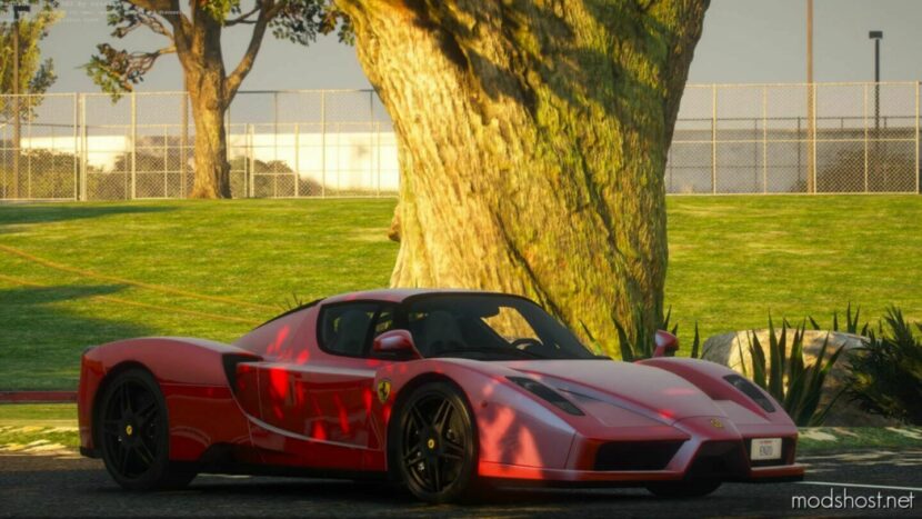 GTA 5 Ferrari Vehicle Mod: 2002 Ferrari Enzo Add-On | Tuning V1.1 (Featured)