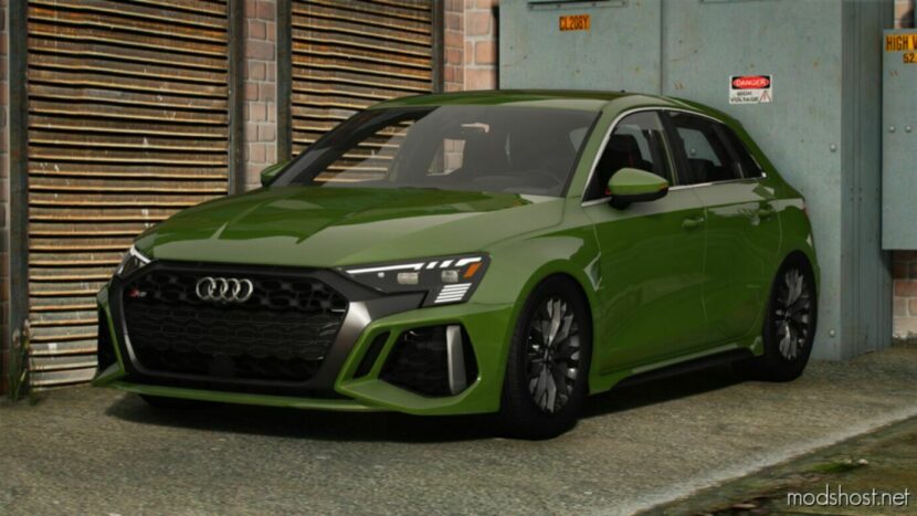 GTA 5 Audi Vehicle Mod: RS3 Sportback 2022 Add-On | Tuning | Template (Featured)