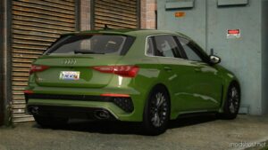 GTA 5 Audi Vehicle Mod: RS3 Sportback 2022 Add-On | Tuning | Template (Image #3)