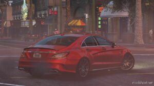 GTA 5 Mercedes-Benz Vehicle Mod: 2015 Mercedes-Benz Cls63S AMG Add-On V1.2 (Image #2)