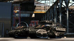 GTA 5 Vehicle Mod: Anti-Riot Heavy Unit (Futuristic/Cyberpunk) Add-On | Fivem | Altv V2.0 (Image #2)