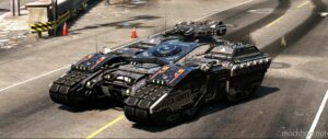 GTA 5 Vehicle Mod: Anti-Riot Heavy Unit (Futuristic/Cyberpunk) Add-On | Fivem | Altv V2.0 (Image #5)