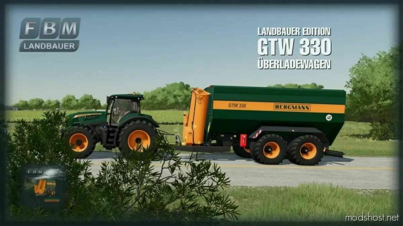 FS22 Trailer Mod: GTW 330 LE (Featured)