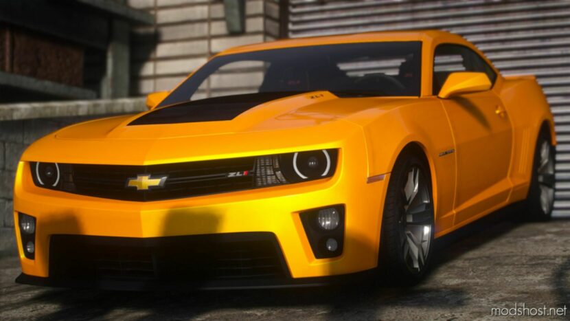 GTA 5 Chevrolet Vehicle Mod: 2012 Camaro ZL1 Add-On / Fivem | Template | Lods V1.1 (Featured)