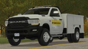 FS22 Dodge Car Mod: RAM 3500 Service Truck V4.0.0.1 (Image #7)