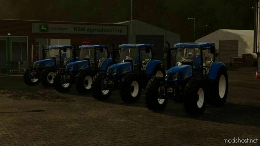 FS22 NEW Holland Tractor Mod: T6000 Series V1.2 (Featured)