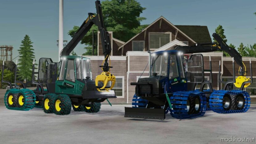 FS22 Mod: Timberjack 810B V1.0.0.1 (Featured)