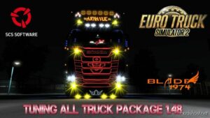 ETS2 Part Mod: Tuning ALL Truck Package 1.48 (Featured)