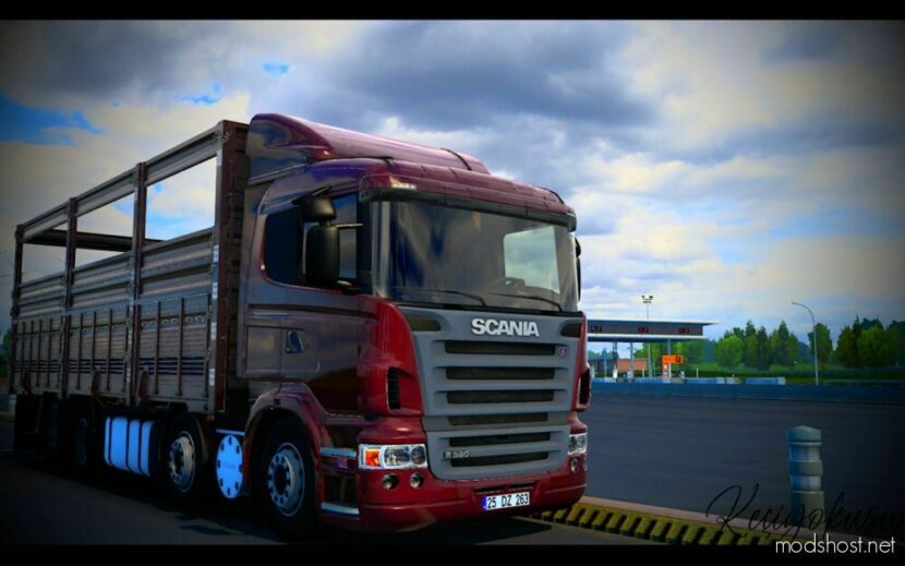 ETS2 Scania Truck Mod: R380 8×2 V1.3 1.48 (Featured)