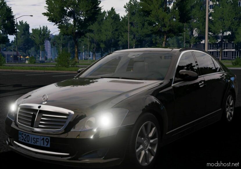 BeamNG Mercedes-Benz Car Mod: W221 Release 0.30 (Featured)