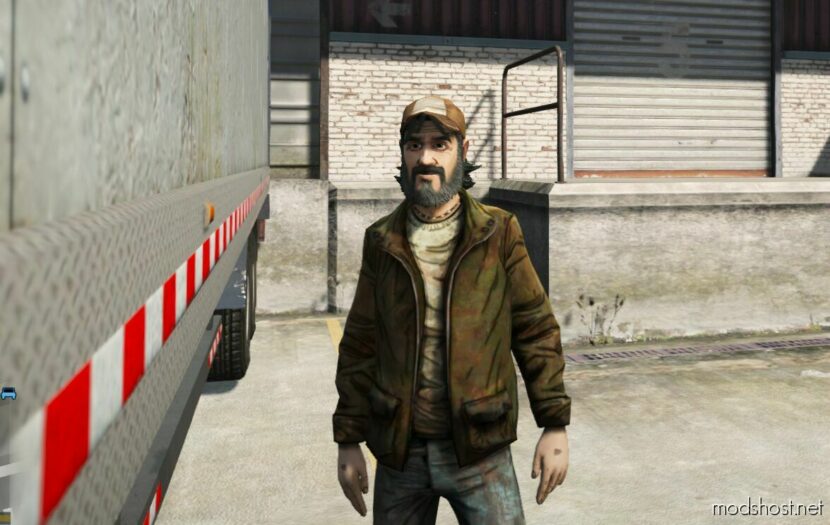 GTA 5 Player Mod: Kenny (TWD Season 2) (Featured)