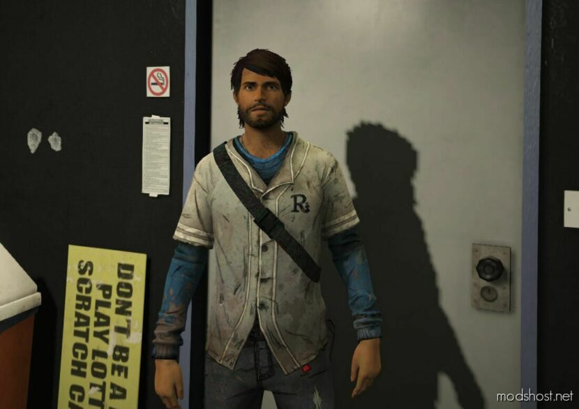 GTA 5 Player Mod: Javier Garcia (TWD: A NEW Frontier) (Featured)