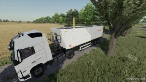 FS22 Mod: Aluminum Grain Semi-Trailer ANP-55 Kobzarenko (Image #2)