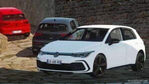 FS22 Volkswagen Car Mod: Golf 8 GTE V1.0.0.1 (Image #5)