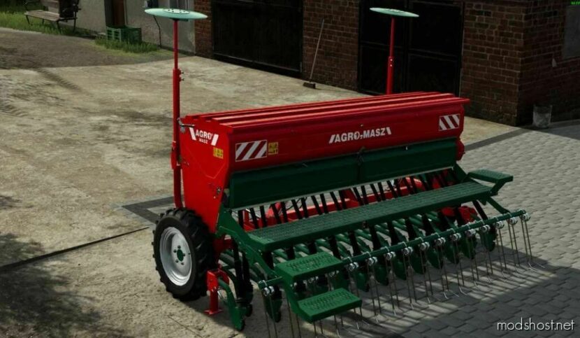 FS22 AGRO-MASZ Seeder Mod: SR300 (Featured)