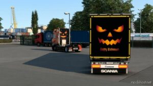 ETS2 Skin Mod: Happy Halloween Combo (Image #3)